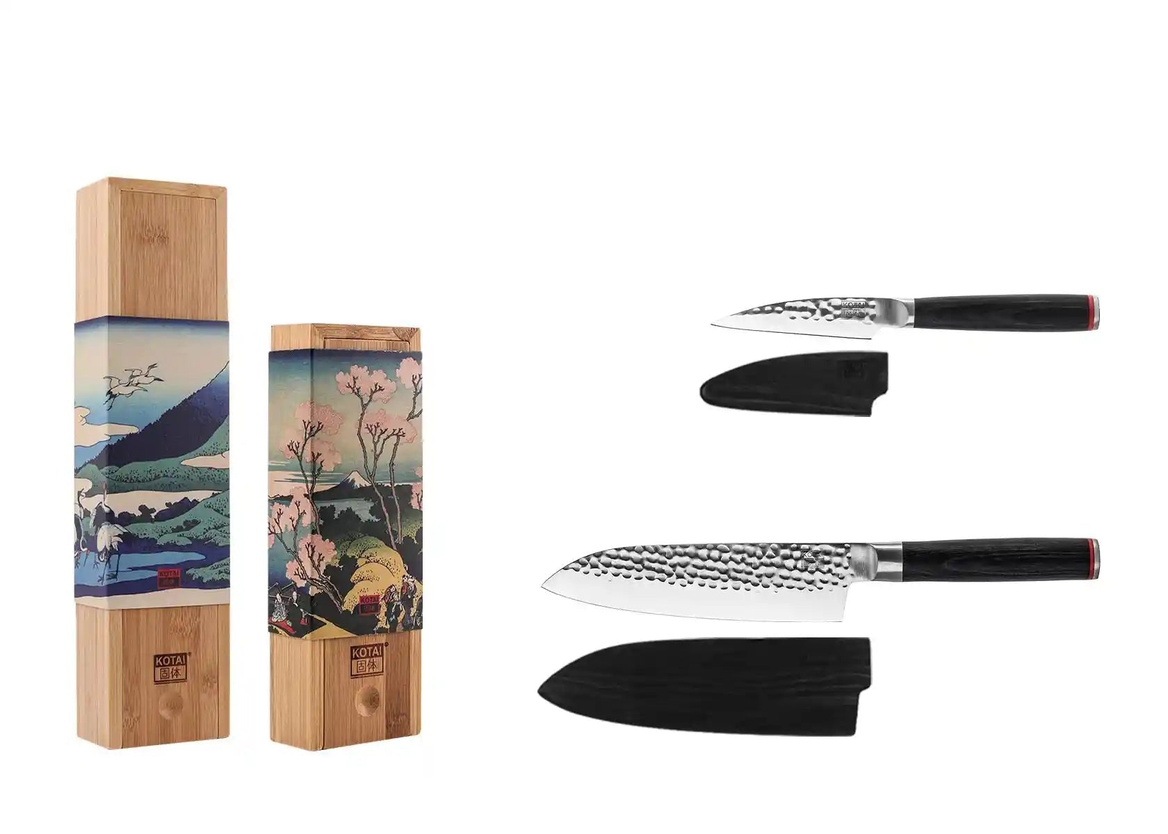 KOTAI Pakka Starter Set 2-delig, officemes en santokumes