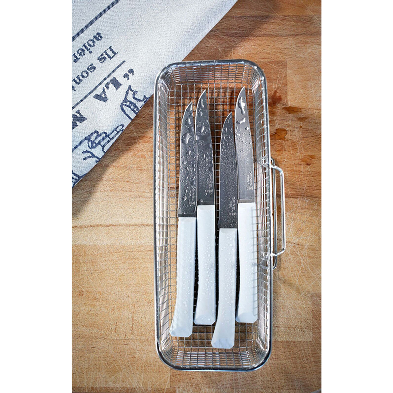 Opinel Bon Appétit Tafelmessenset 4-delig N°125 RVS Kartel 11 cm