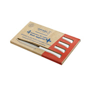 Opinel Bon Appétit Tafelmessenset 4-delig N°125 RVS Kartel 11 cm