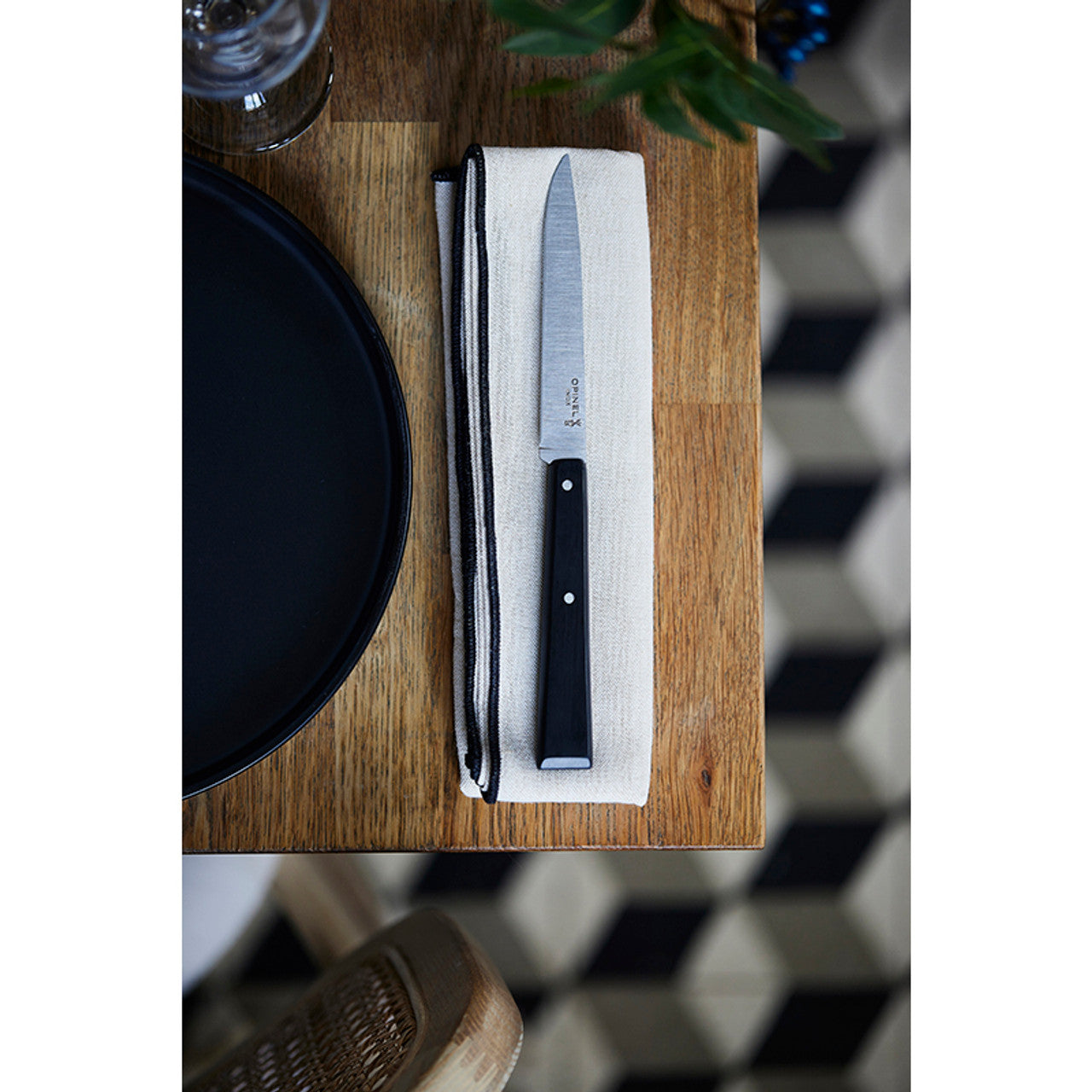 Opinel Steakmessenset 4-delig N°125 Pro RVS/POM