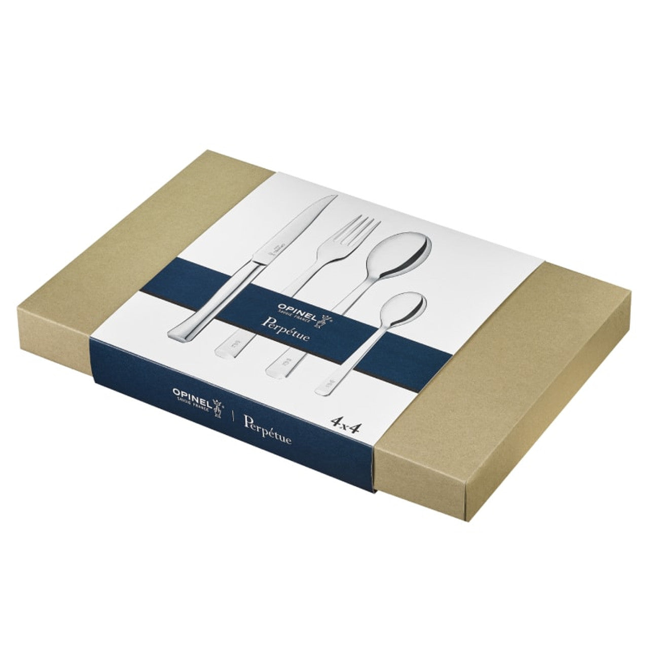Opinel Bestekset 16-delig Perpétue RVS