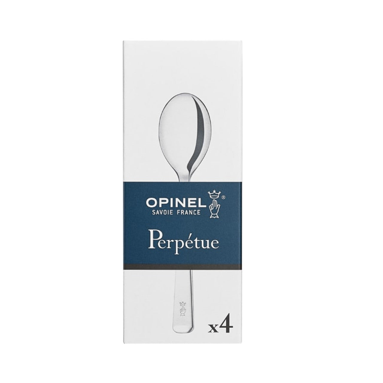 Opinel Koffielepelset RVS Perpétue 4-delig