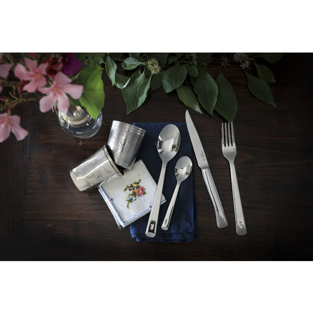 Opinel Koffielepelset RVS Perpétue 4-delig