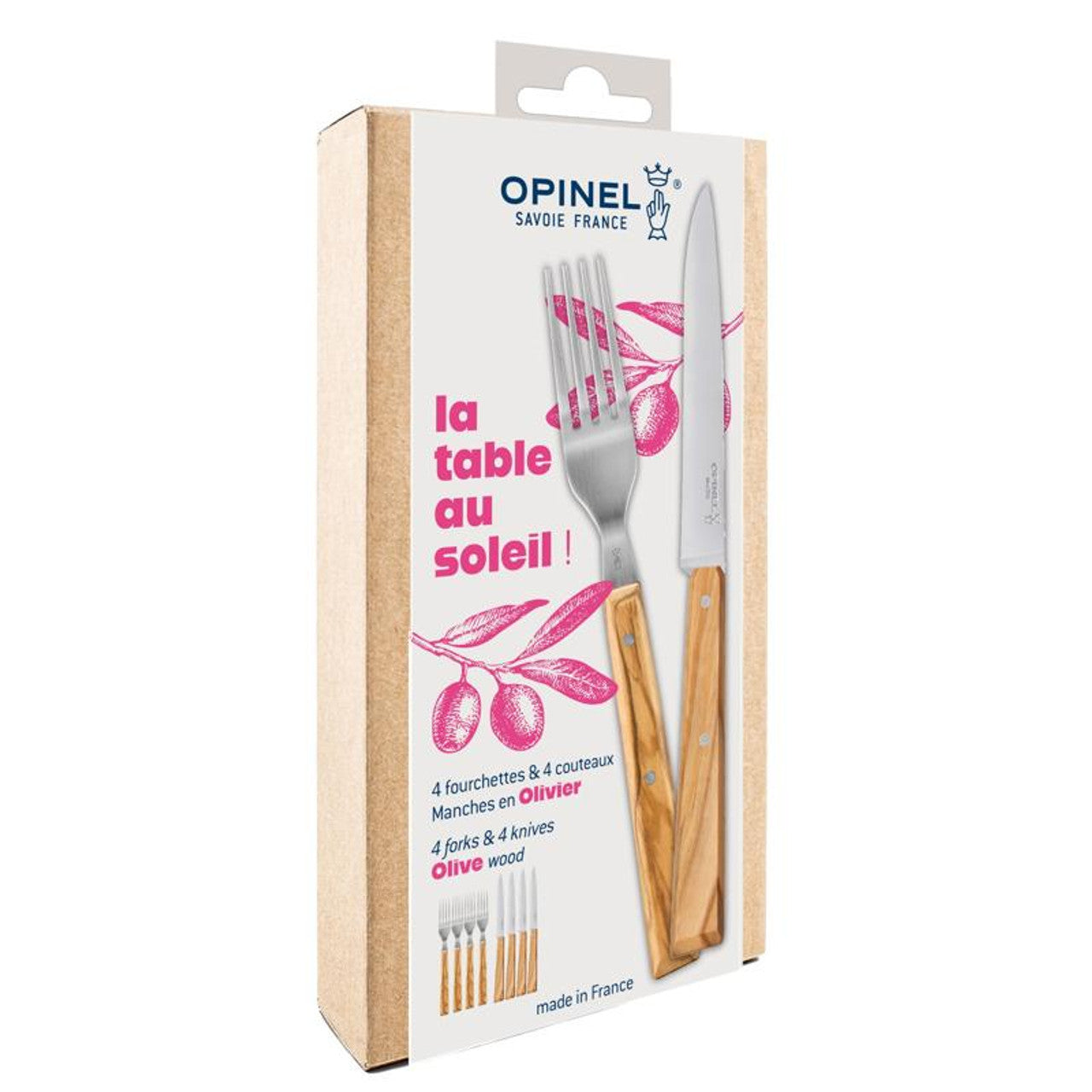 Opinel Bestekse La table au soleil 8-delig