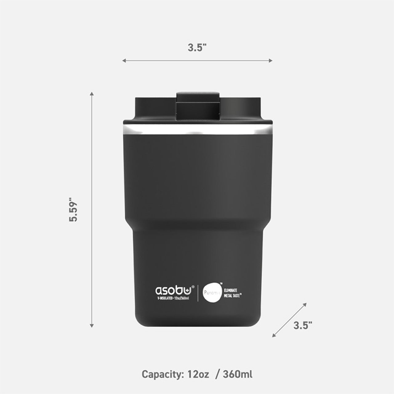 Asobu Koffie Express Drinkbeker 360ml