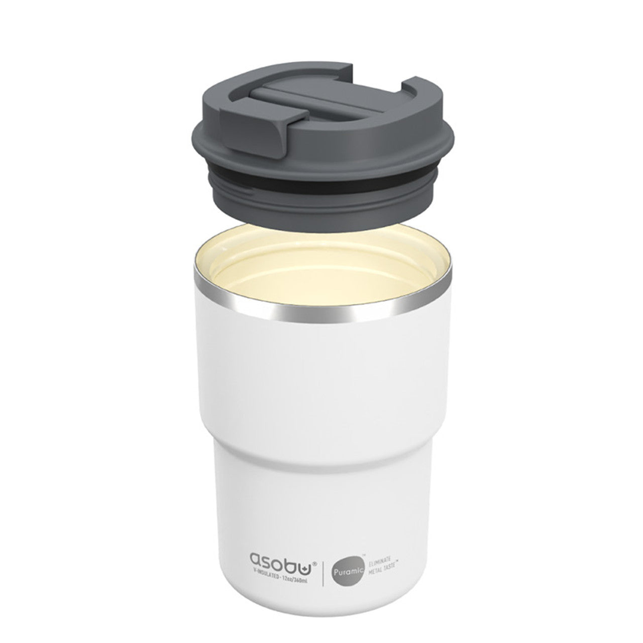 Asobu Coffee Express Drinkbeker 360ml Wit
