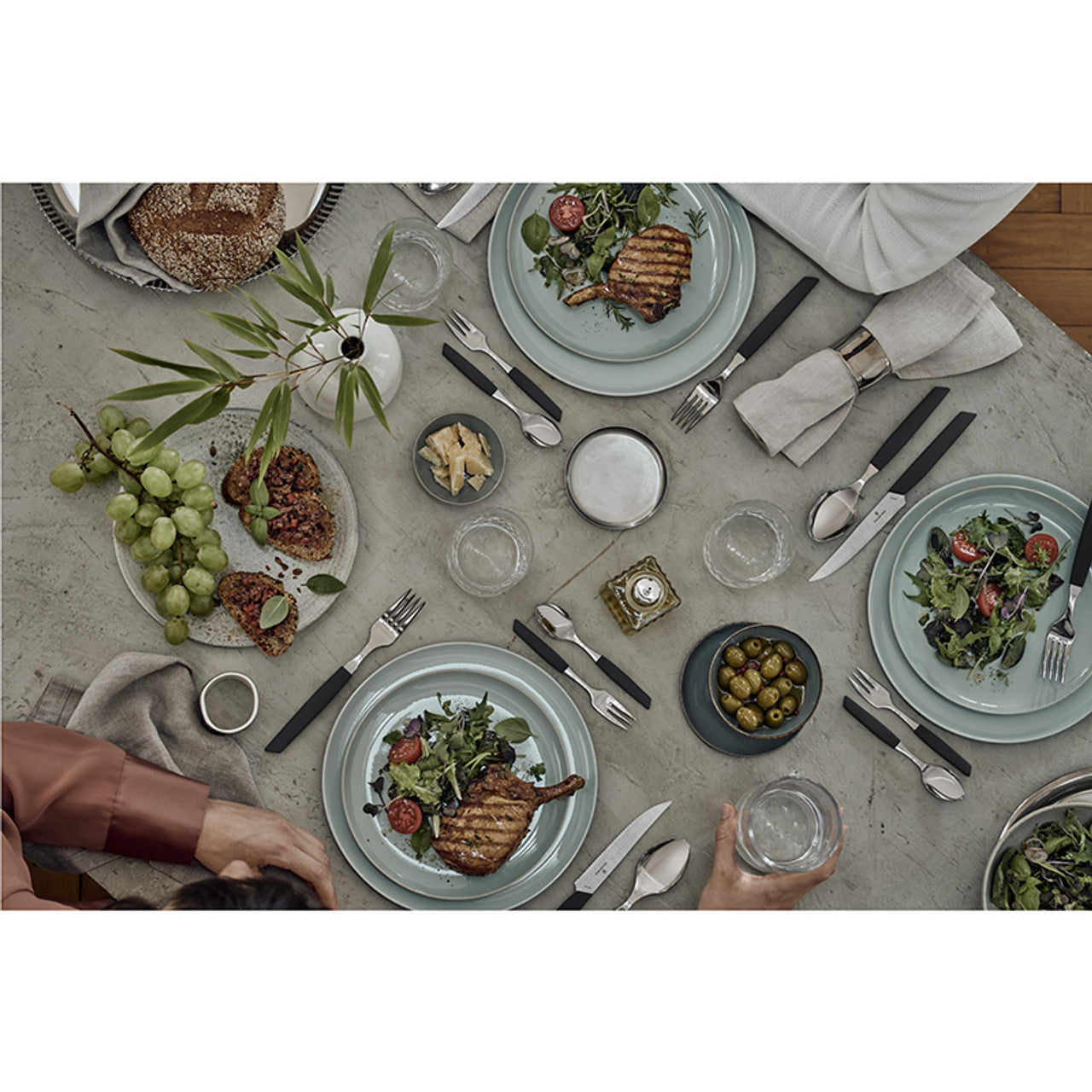 Victorinox Bestekset, Swiss Modern 24 delig RVS