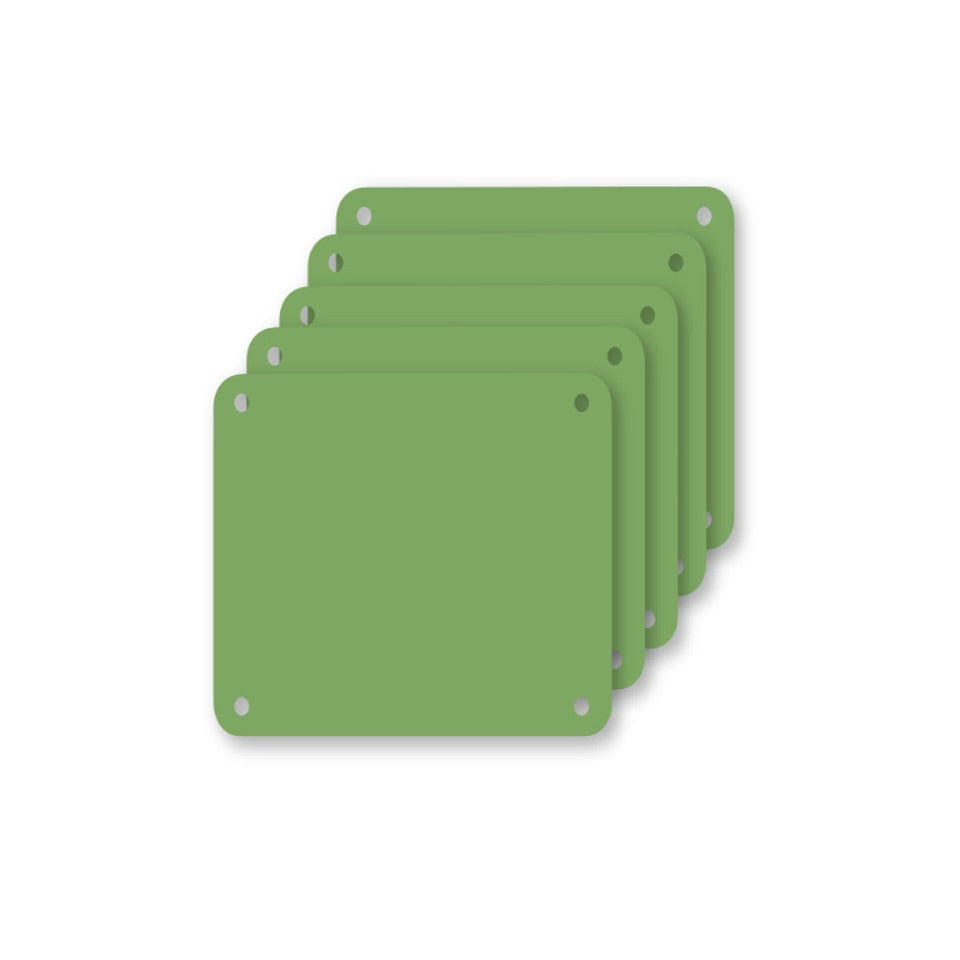 Profboard Snijplaat Groen 28x28x0,1cm 5 Stuks