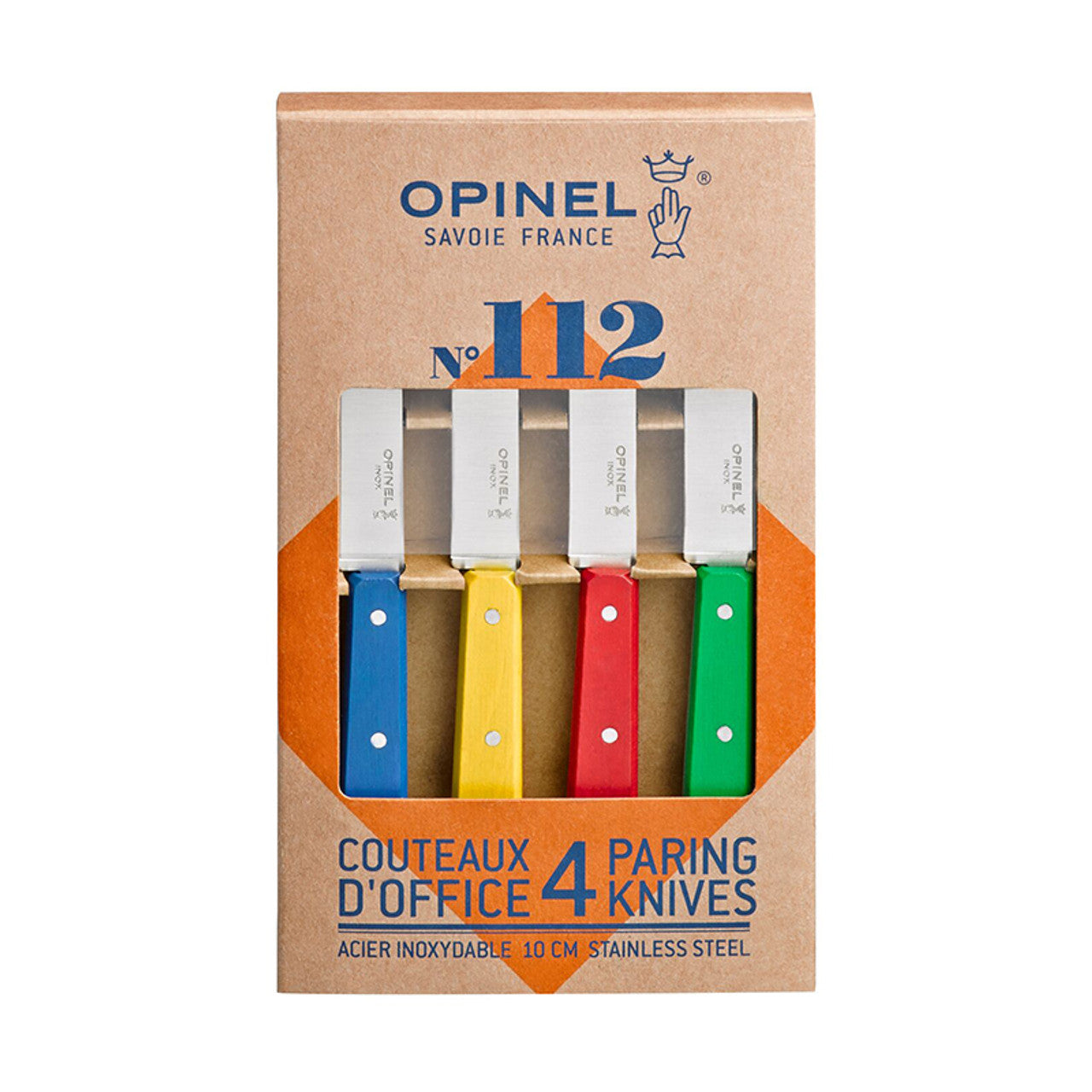 Opinel Officemessenset 4-delig N°112 RVS glad