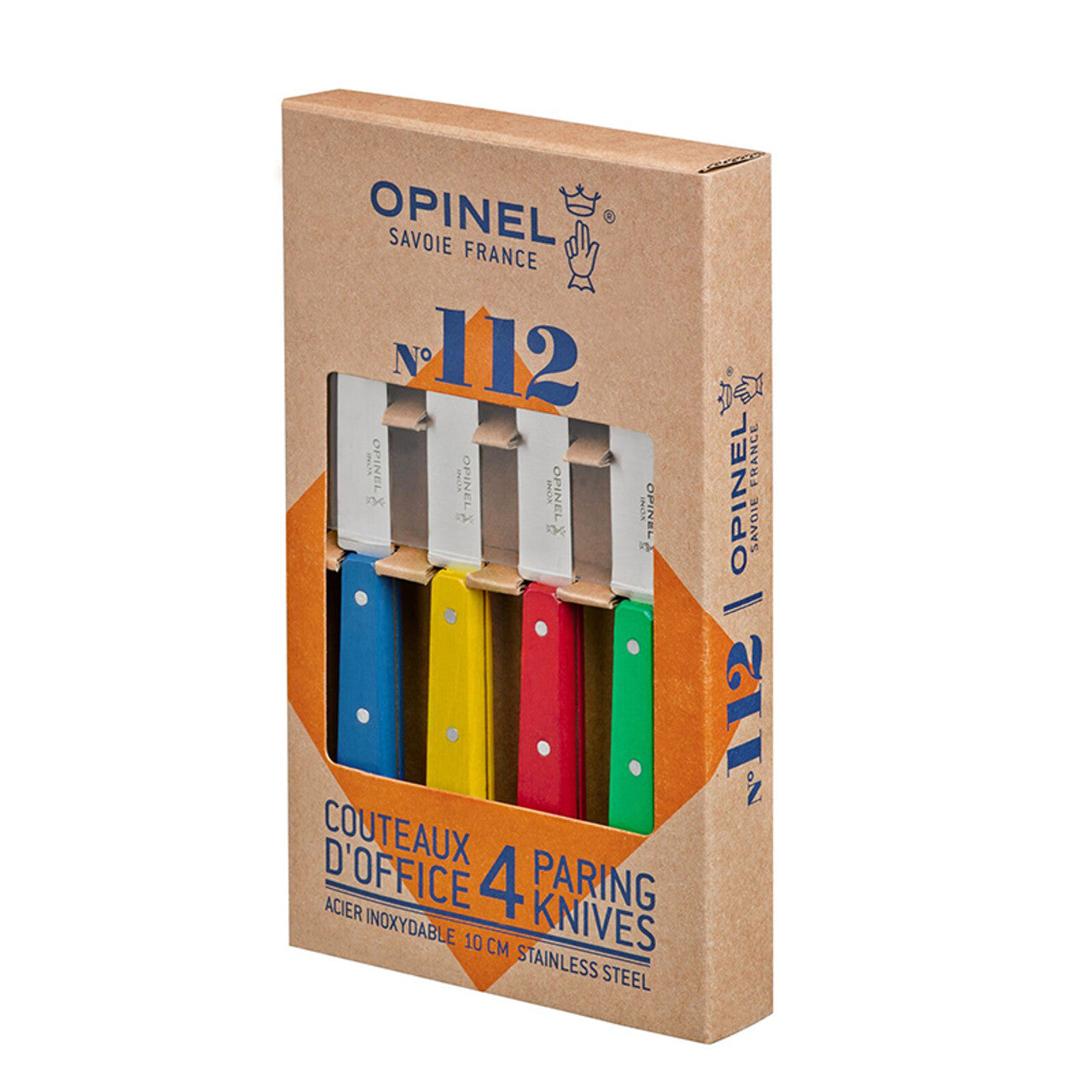 Opinel Officemessenset 4-delig N°112 RVS glad
