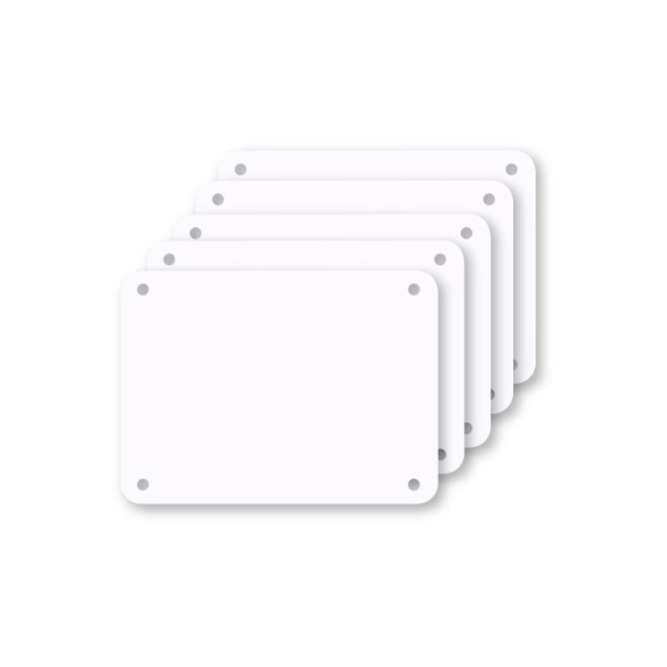 Profboard Snijplaat Wit 30x40x0,1cm 5 Stuks