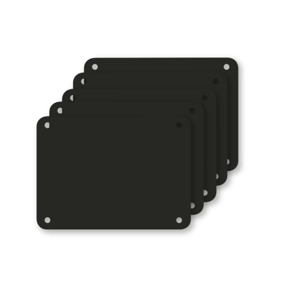 Profboard Snijplaat Zwart 30x40x0,1cm 5 Stuks
