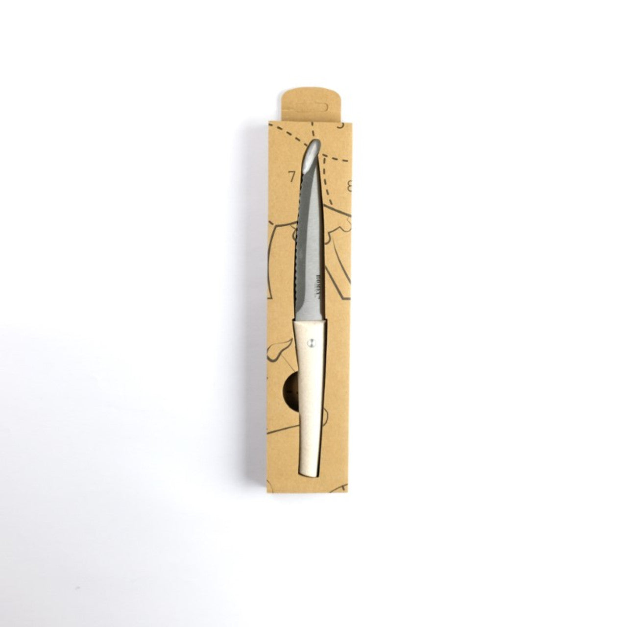 Homey's VITT Universeel keukenmes 13 cm RVS / tarwegras