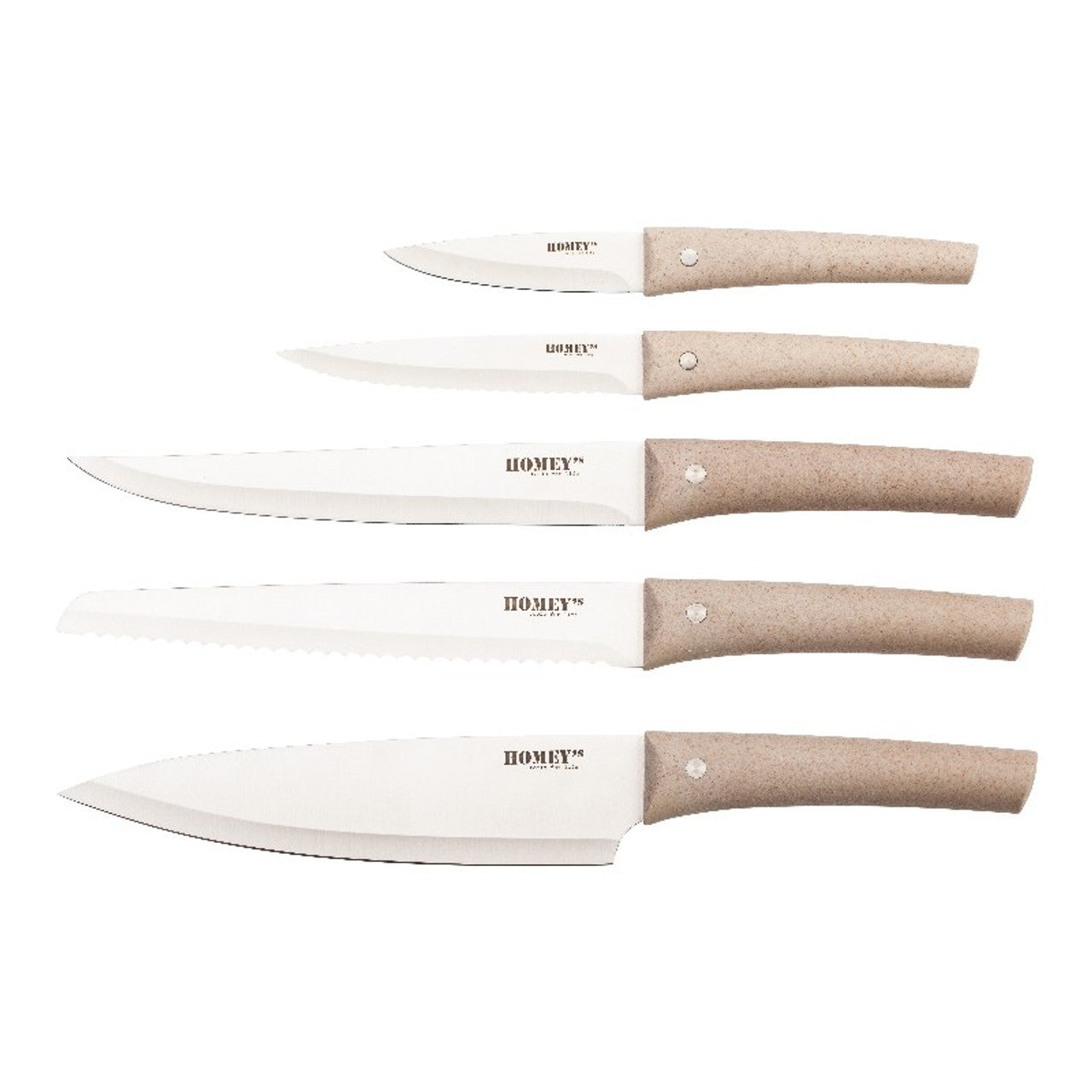 Homey's VITT Officemes 9 cm RVS / tarwegras
