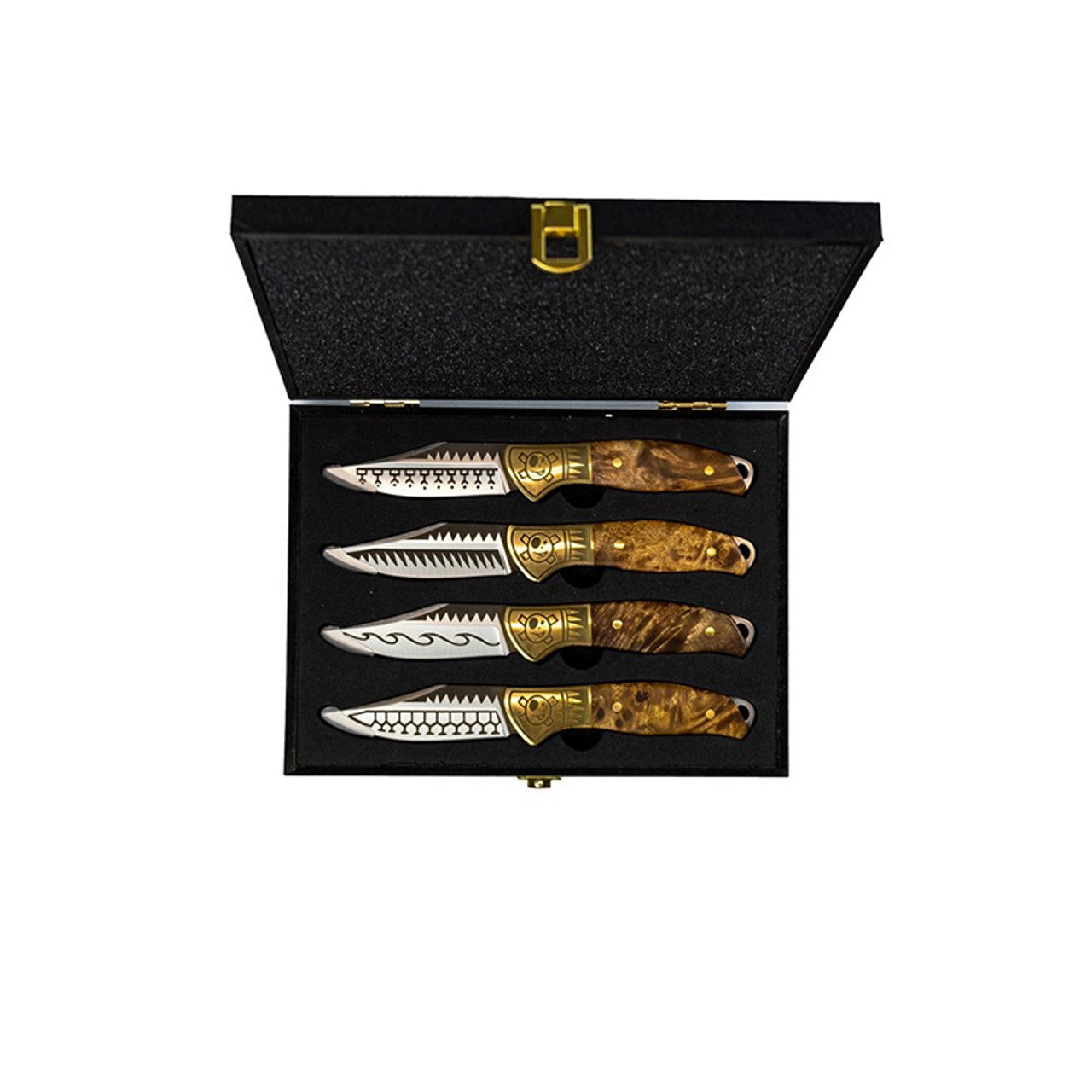Homeij Steakmessenset Schiffmacher in giftbox 4-delig