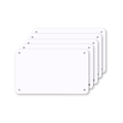 Profboard Snijplaat Wit 32,5x53x0,1cm 5 Stuks