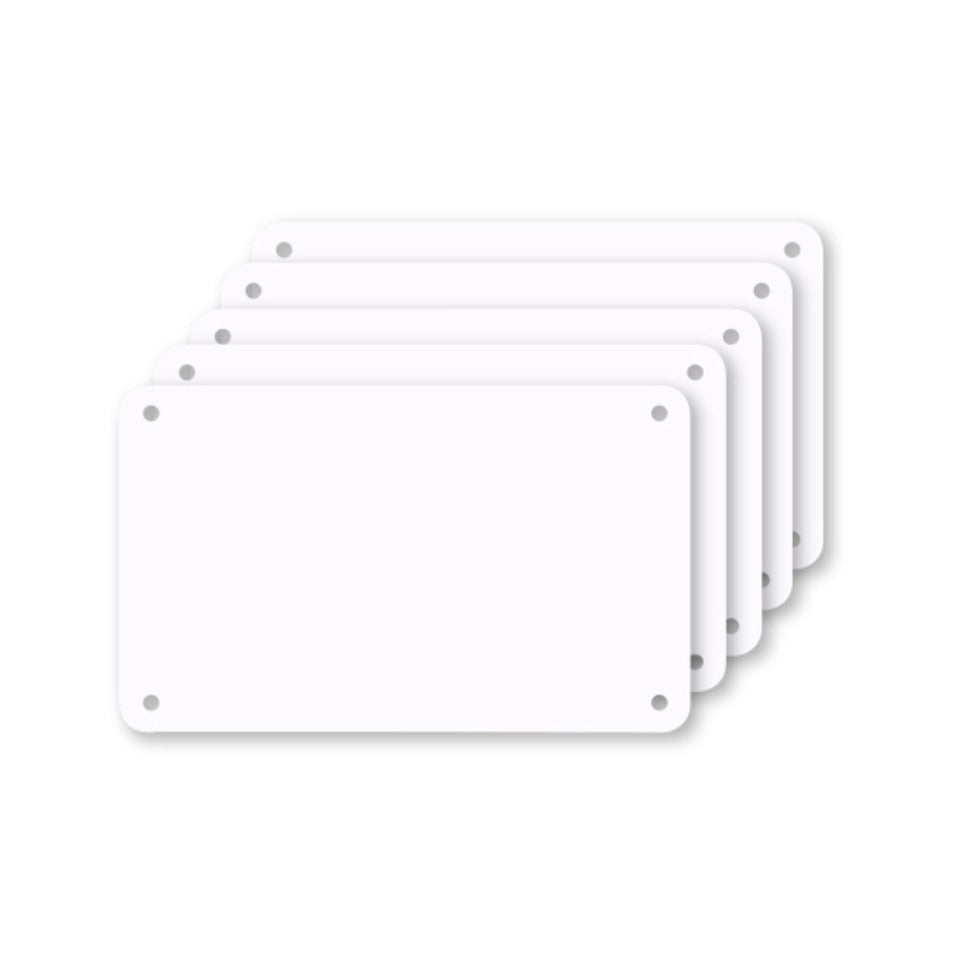 Profboard Snijplaat Wit 32,5x53x0,1cm 5 Stuks