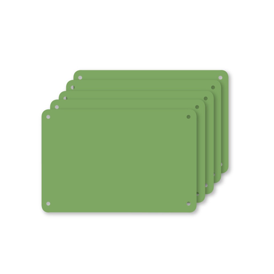 Profboard Snijplaat Groen 40x60x0,1cm 5 Stuks
