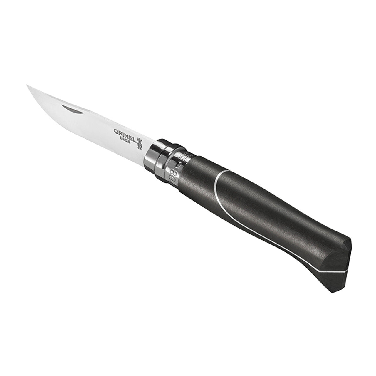 Opinel Zakmes Ellipse N°08 RVS Ebbenhout