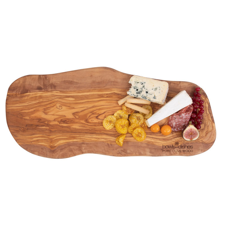 Bowls & Dishes Borrelplank Olijfhout 50 t/m 55 cm