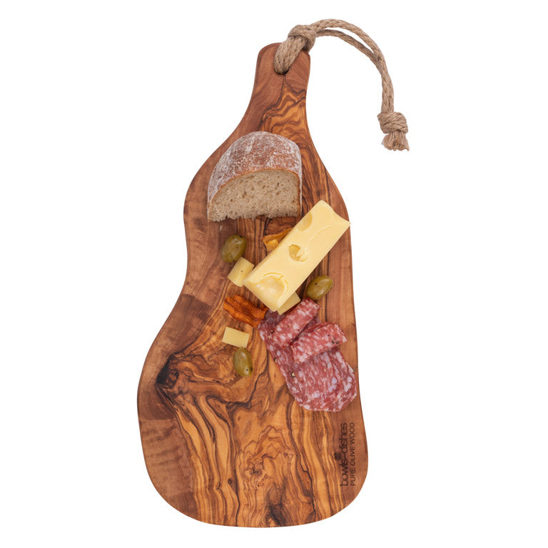 Bowls & Dishes Tapasplank Rustique Handvat Olijfhout 40 t/m 45 cm