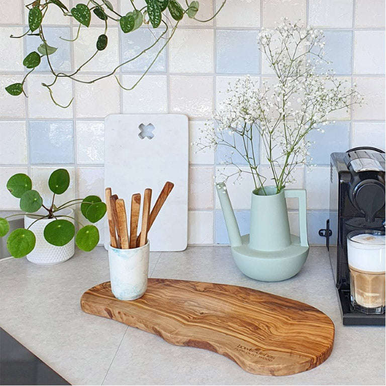 Bowls & Dishes Borrelplank Olijfhout 45 t/m 50 cm