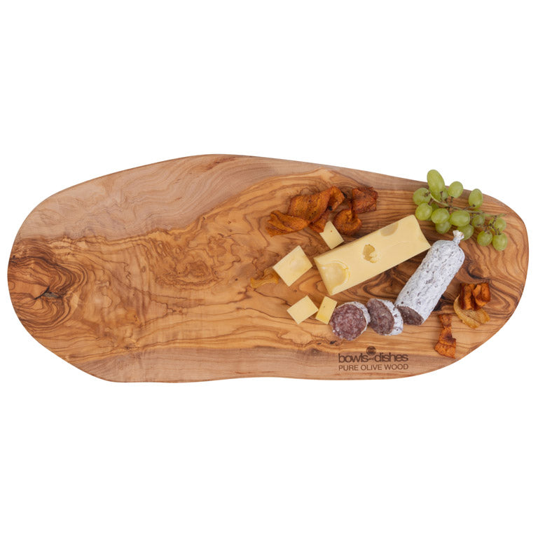Bowls & Dishes Borrelplank Olijfhout 45 t/m 50 cm