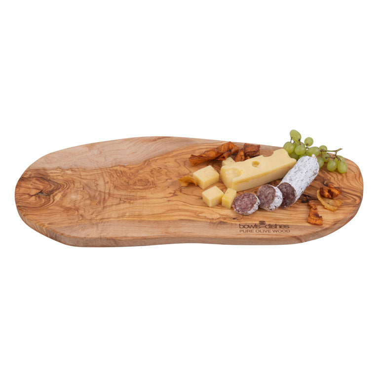 Bowls & Dishes Borrelplank Olijfhout 45 t/m 50 cm
