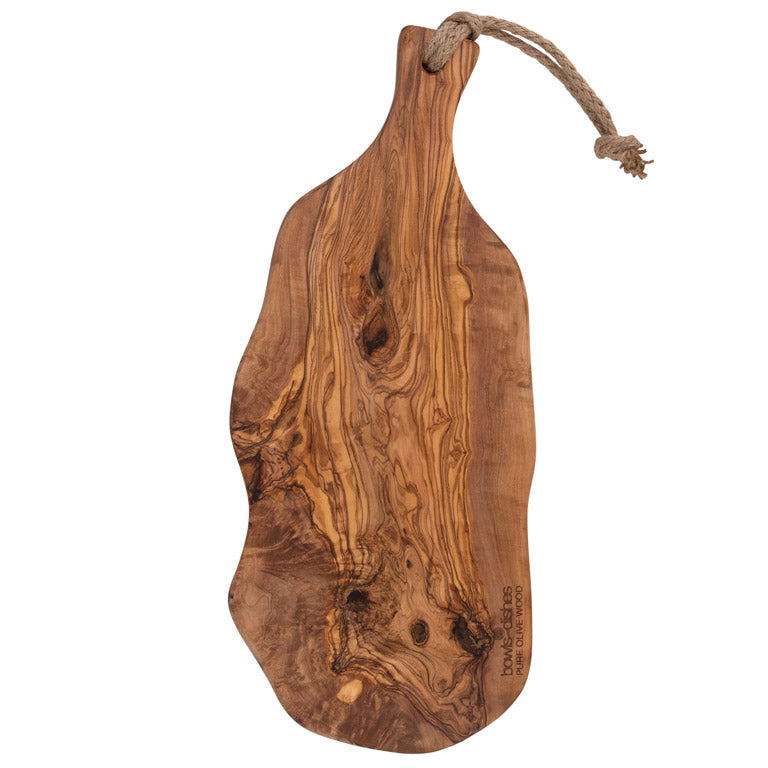 Bowls & Dishes Tapasplank Rustique Handvat Olijfhout 45 t/m 50 cm