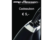 Cadeaubon t.w.v. € 5,-