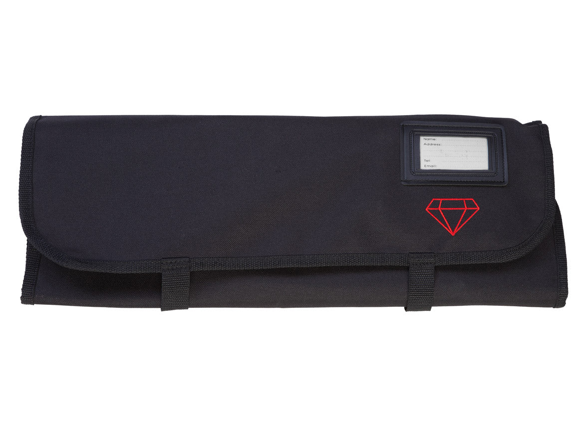 Diamant Sabatier Messenmap zwart nylon 10 vaks