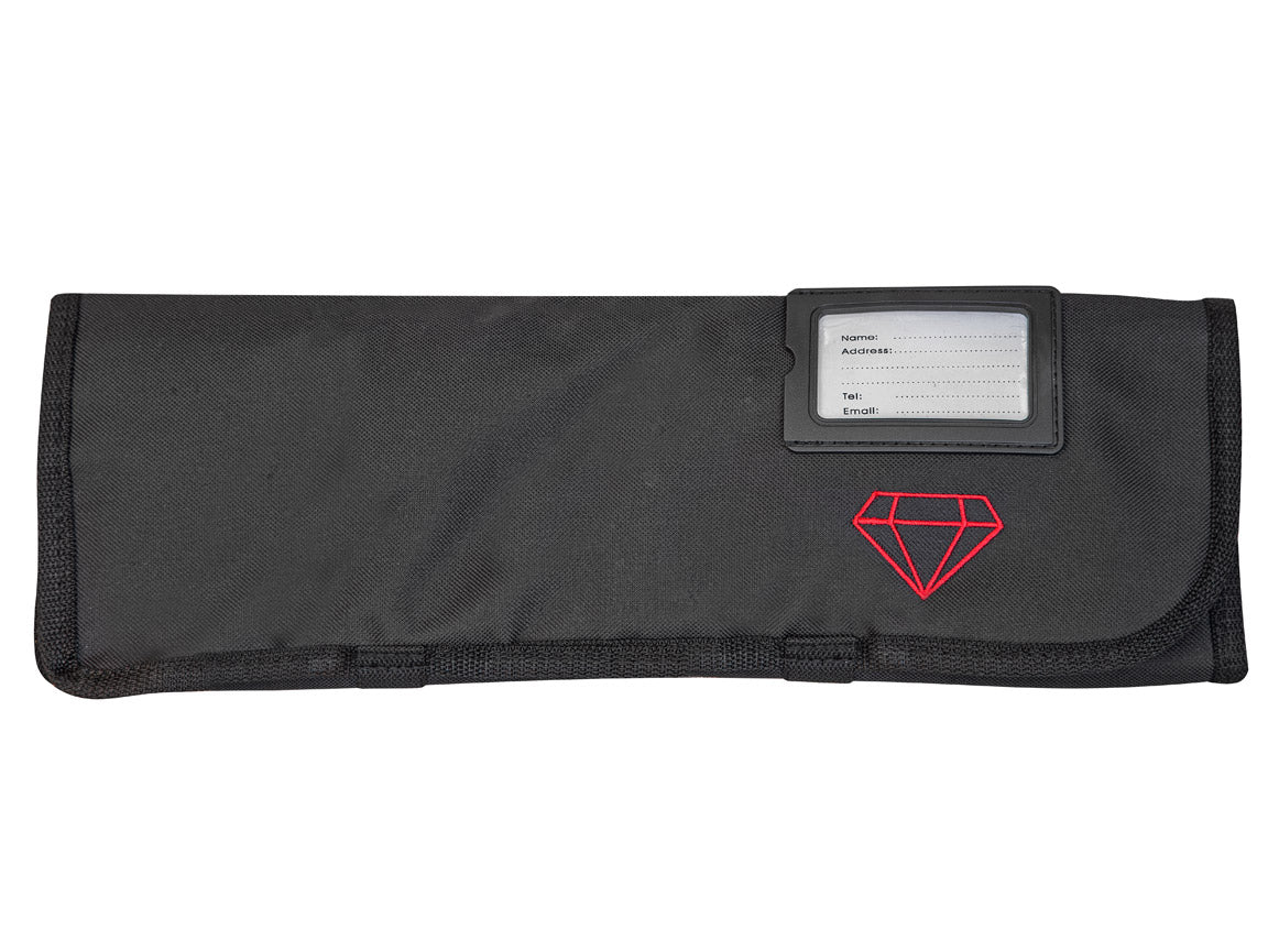 Diamant Sabatier Messenmap zwart nylon 6 vaks