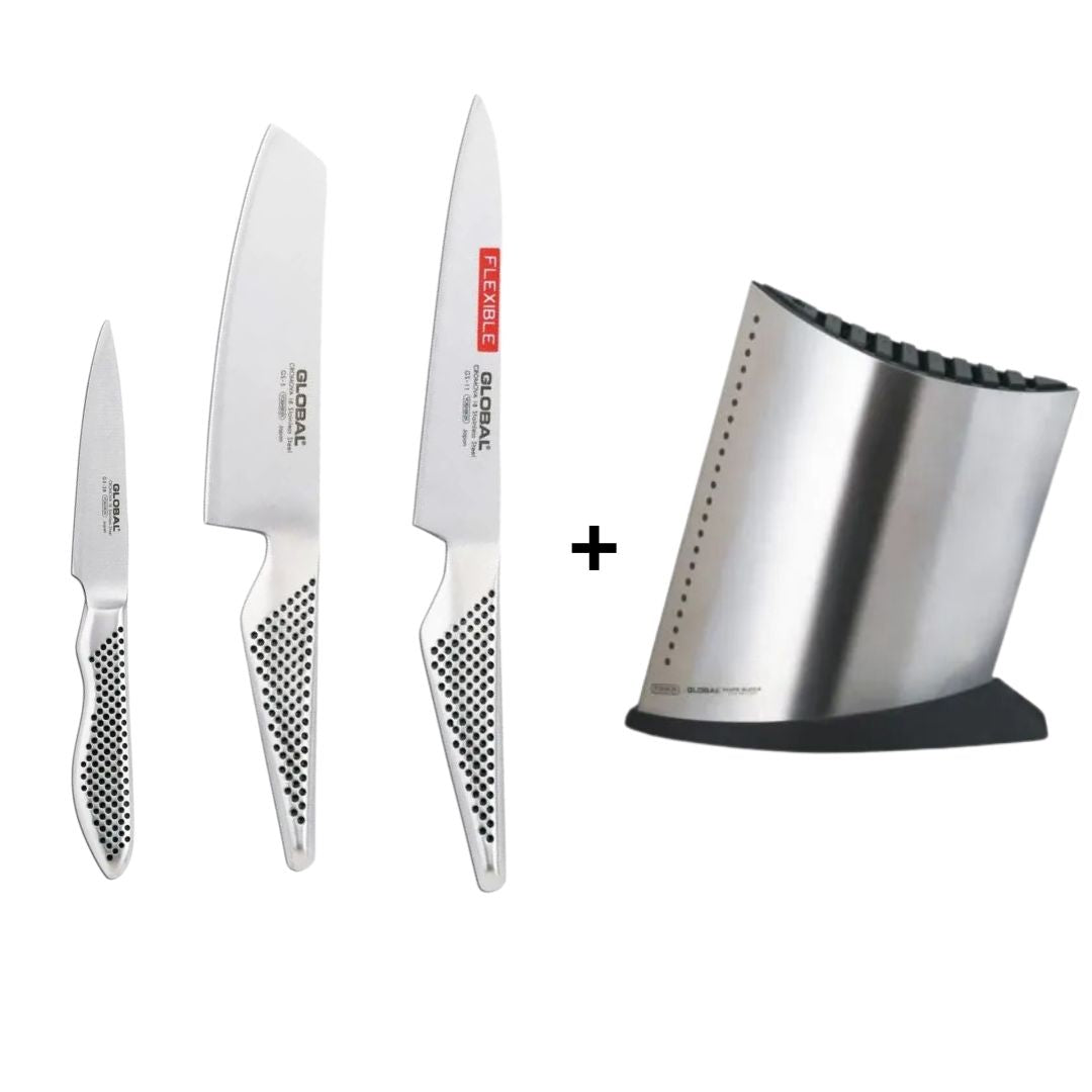 Global Basis Starter Set 3-delig + Messenblok