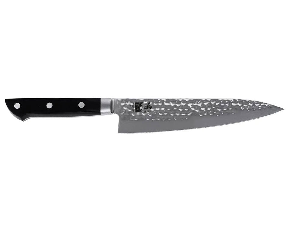 KOTAI Hashi Tsuchime Koksmes Gyuto met 20 cm lemmet