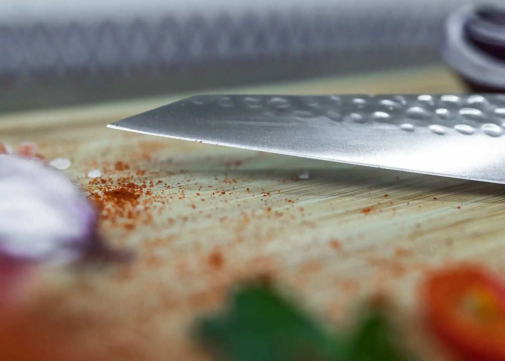 kiwi snijden met kotai bunka groente mes