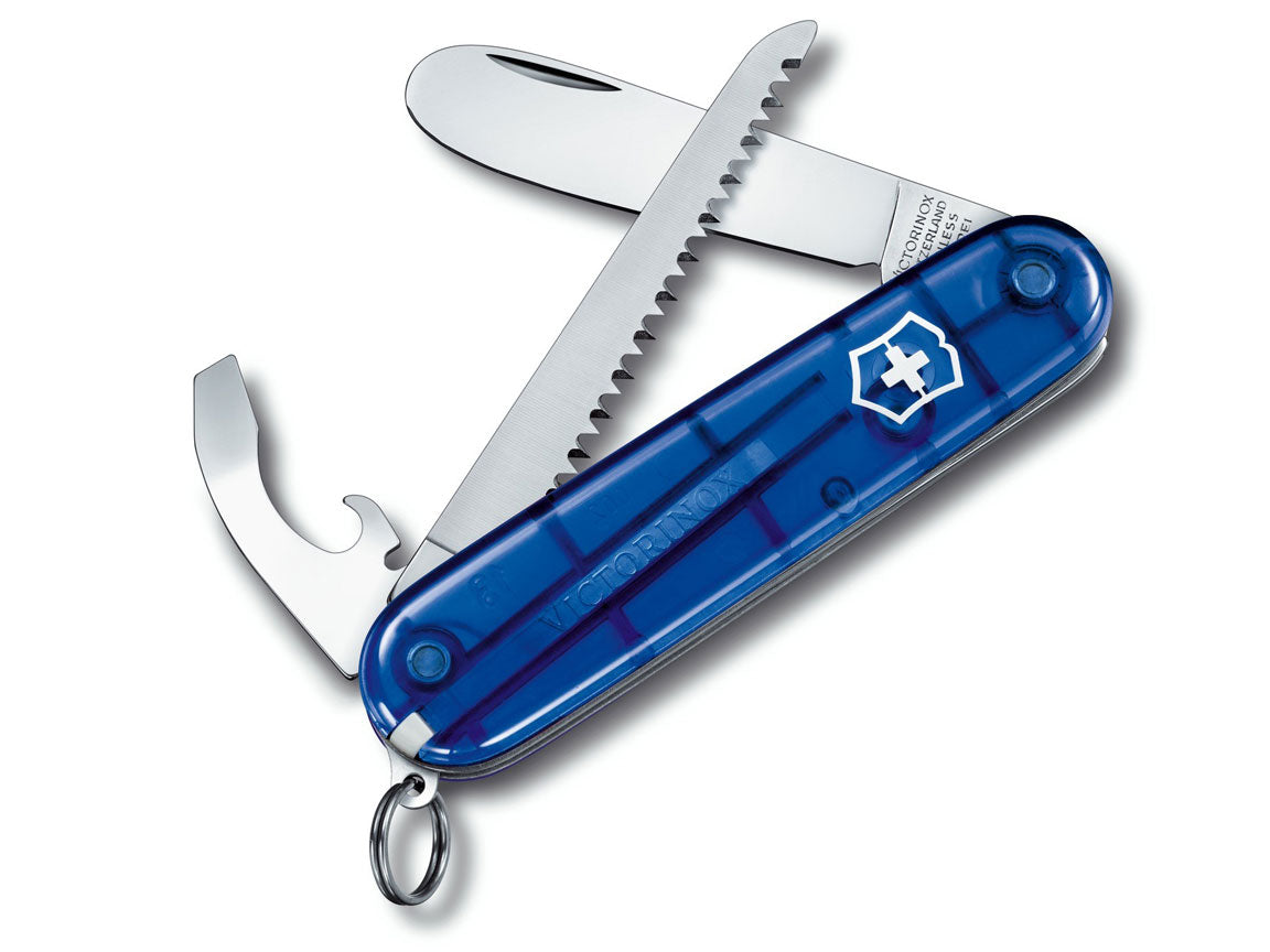 My First Victorinox Blue Transparant Zakmes 9 functies