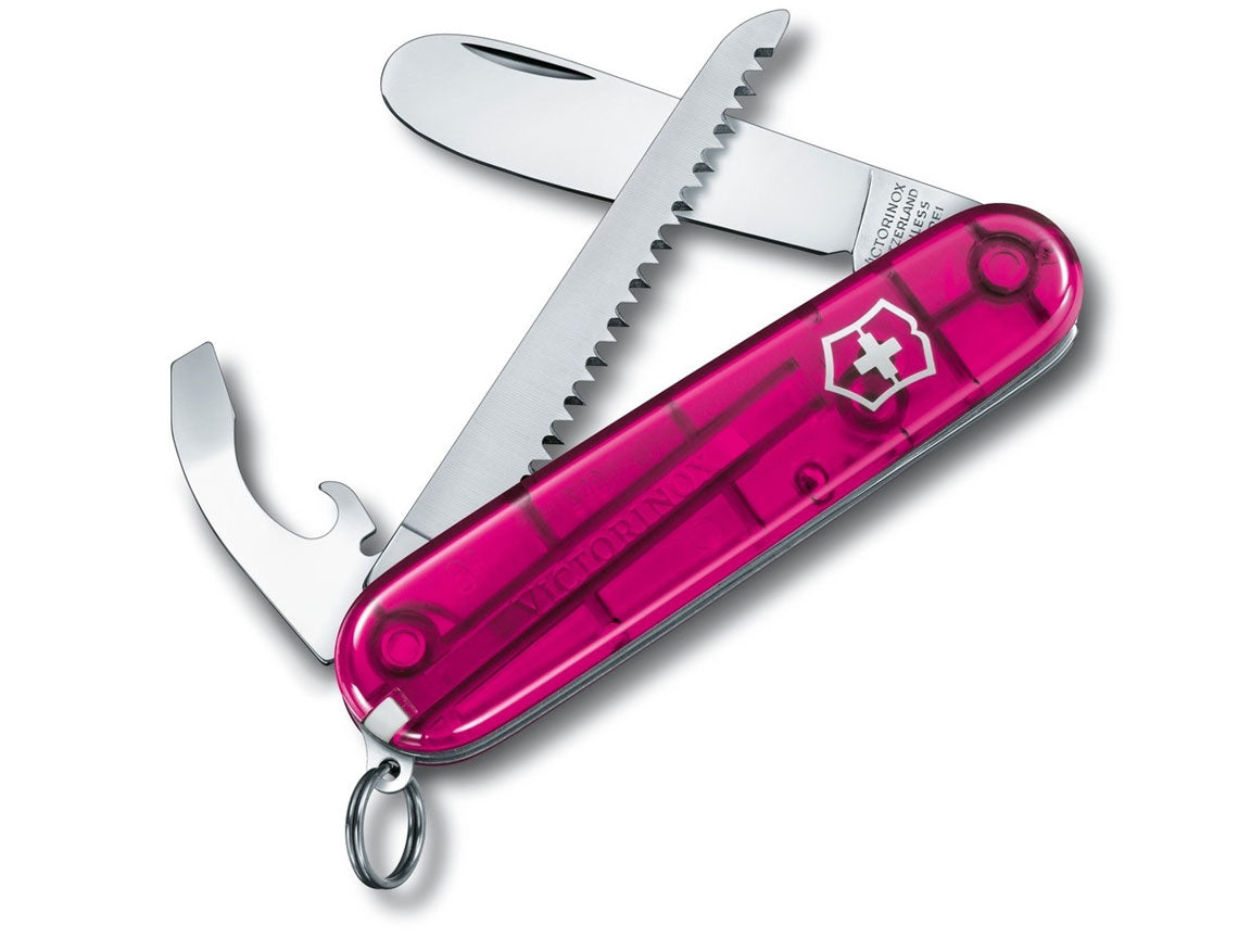 My First Victorinox Pink Transparant Zakmes 9 functies