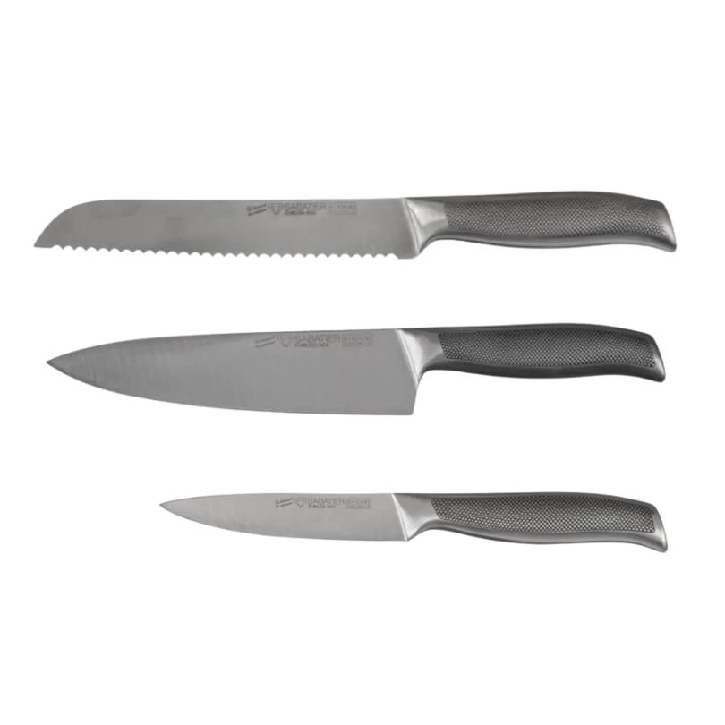 Diamant Sabatier Set - Koksmes 20cm + Broodmes 20cm + Universeel mes 11cm