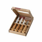 opinel les essentiels keukenset met 4 messen van hout