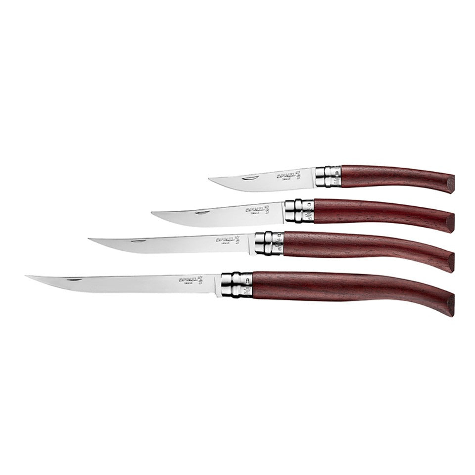 Opinel Zakmes Effilé RVS Padouk hout