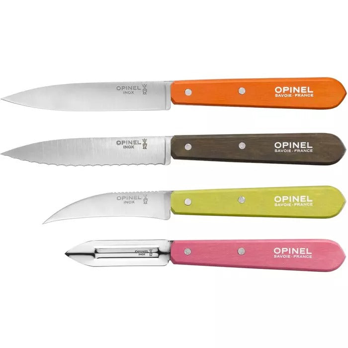 Opinel Classic Les essentiels keukenset 4 delig Beukenhout Fifties