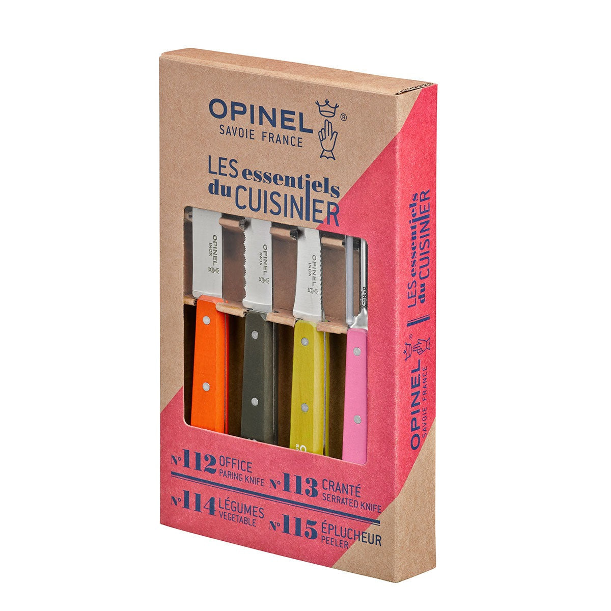 Opinel Classic Les essentiels keukenset 4 delig Beukenhout Fifties