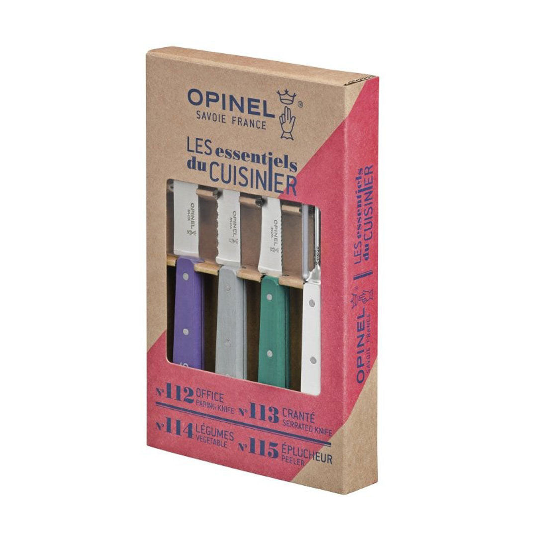 Opinel Classic Les essentiels keukenset 4 delig