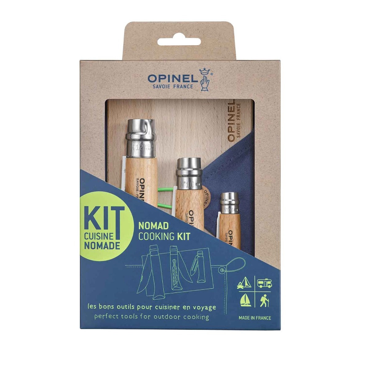 Opinel Nomad Cooking Kit 5 delig