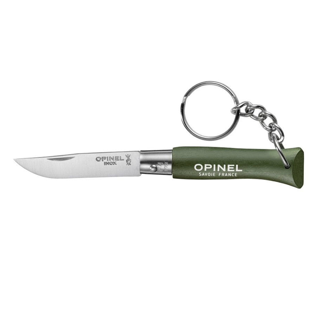 Opinel Zakmes N°04 Tradition Colorama met sleutelhanger