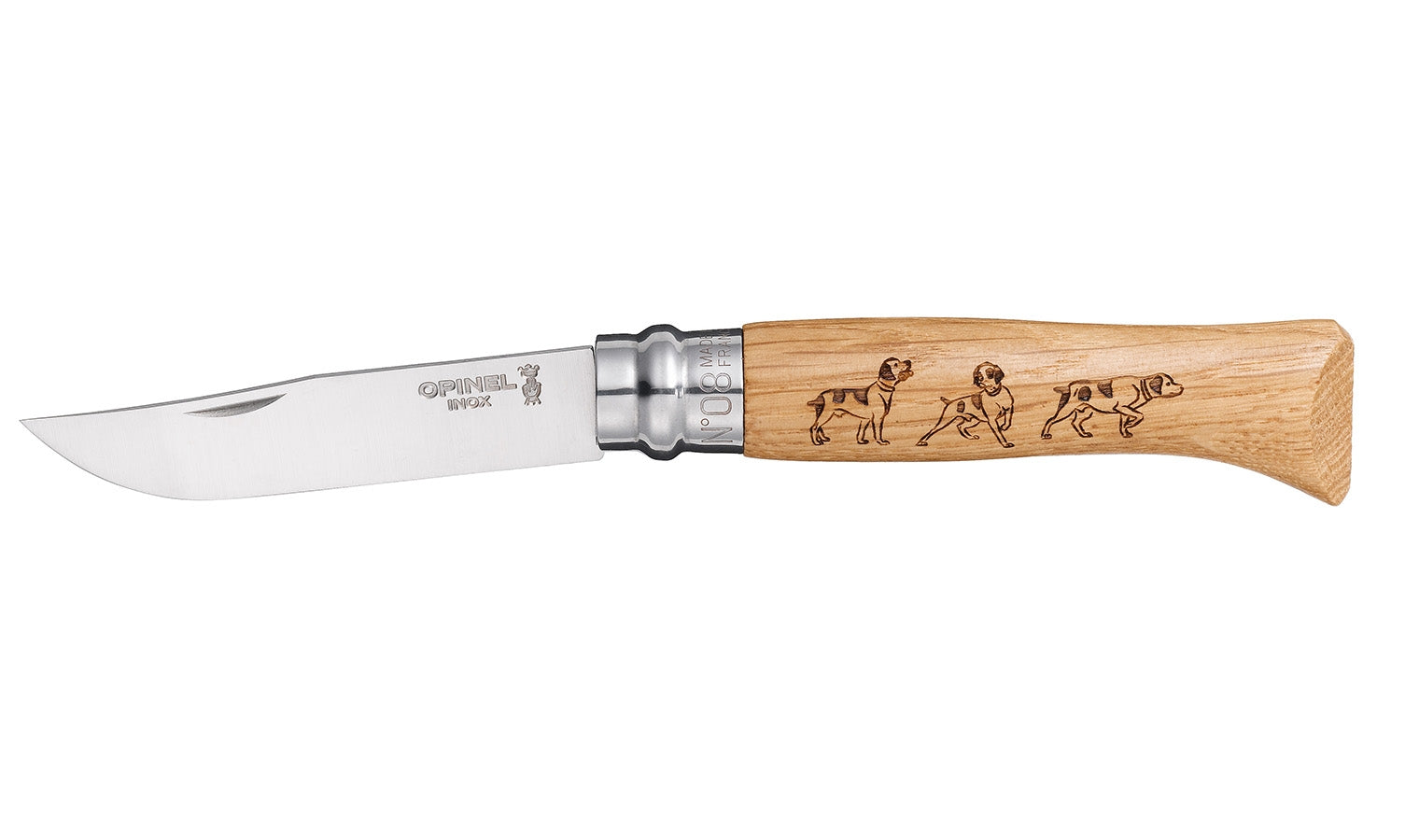 Opinel Zakmes N°08 Gegraveerd
