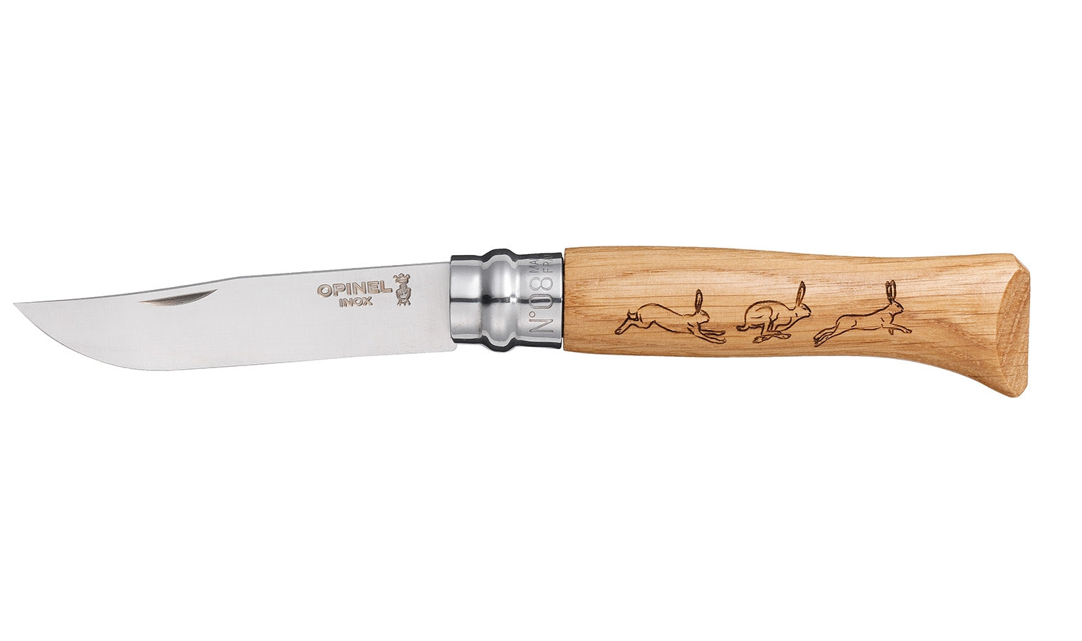 Opinel Zakmes N°08 Gegraveerd