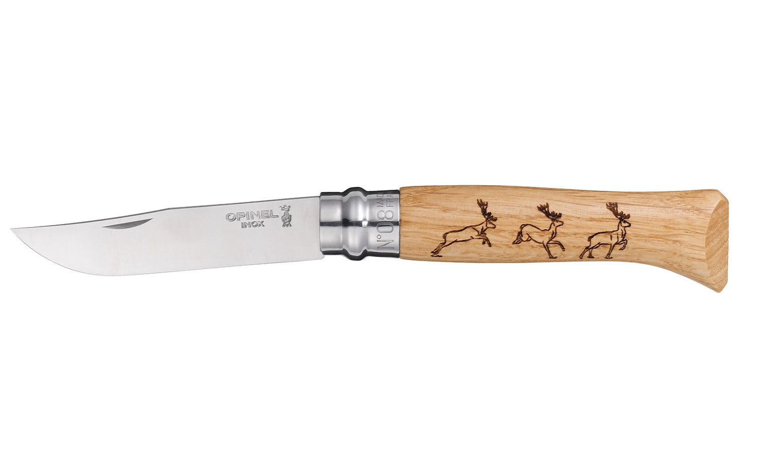 Opinel Zakmes N°08 Gegraveerd