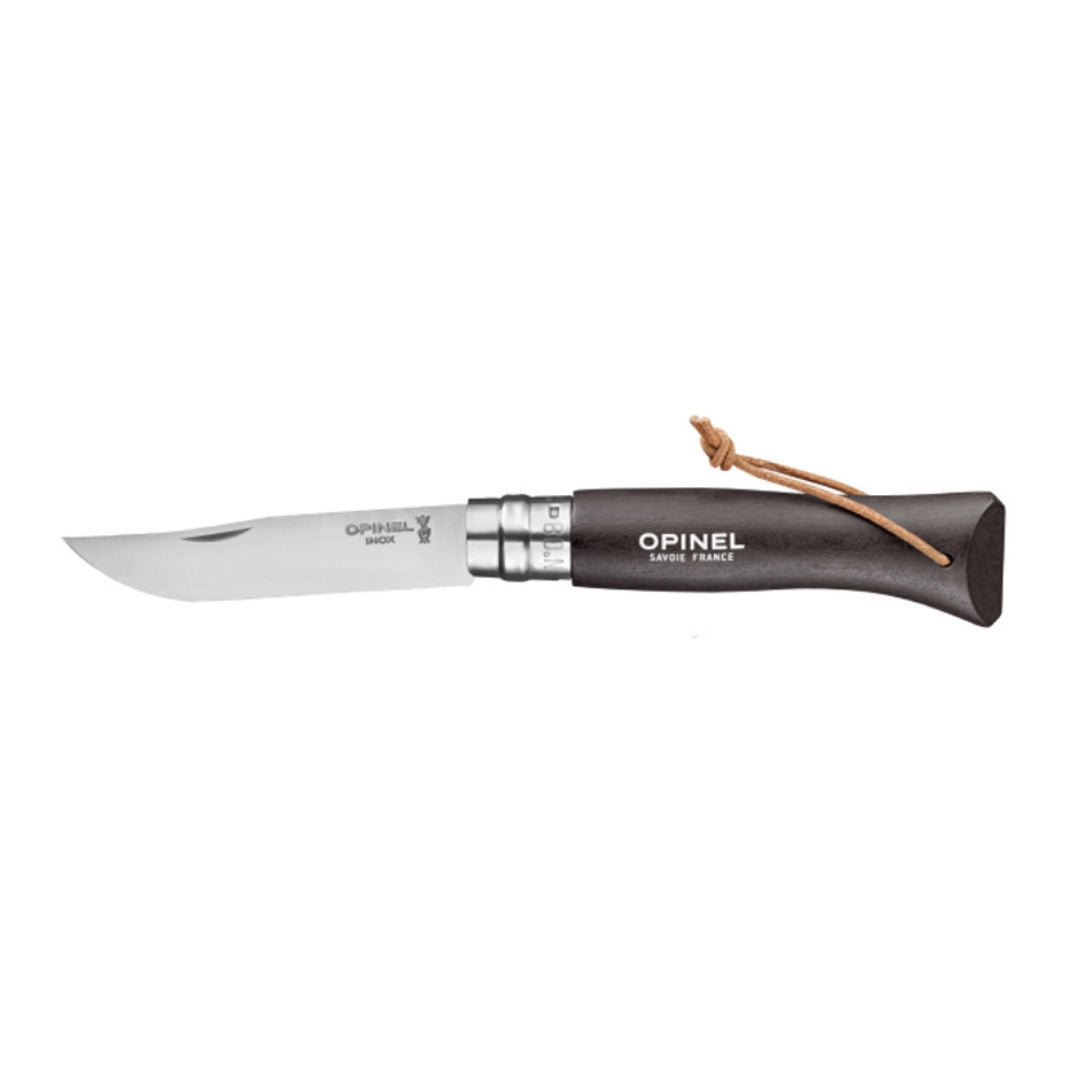 Opinel Zakmes N°08 Tradition Colorama Zwart