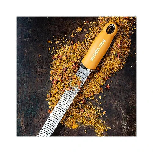 Microplane Premium Zesteur Mosterd Geel/Oranje 30cm